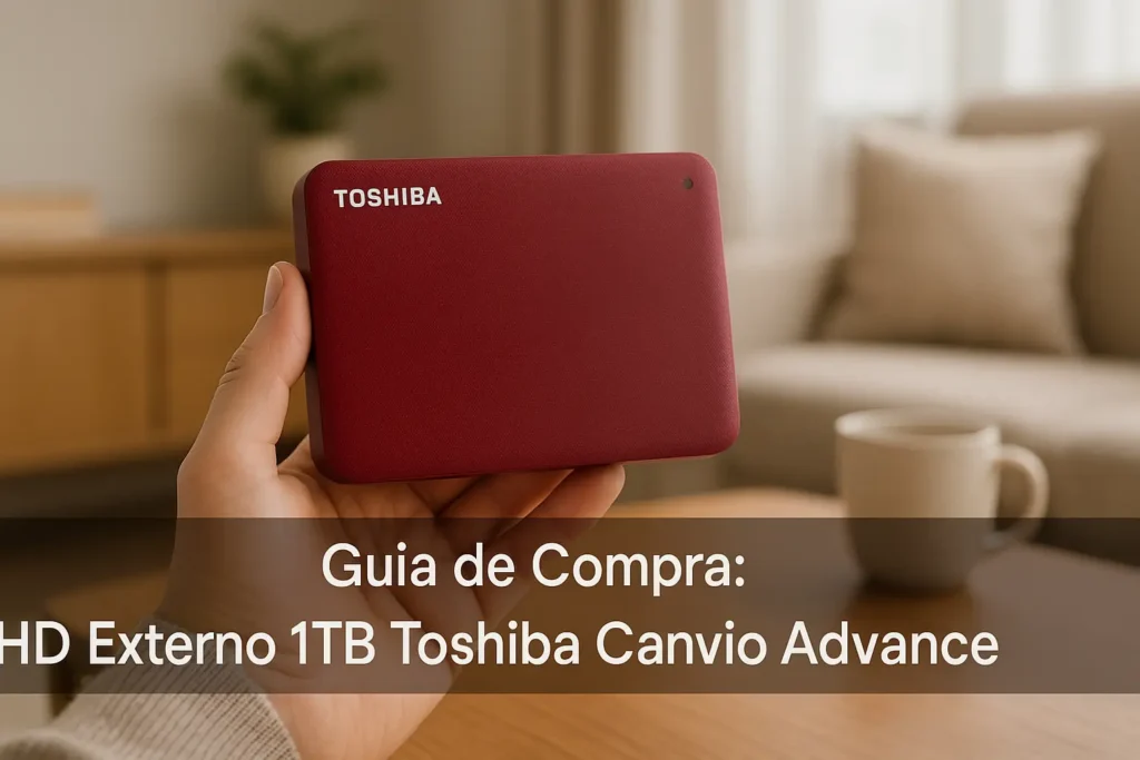 Guia de Compra: 5 Melhores HD Externo 1TB Toshiba Canvio Advance com Excelente Avaliação