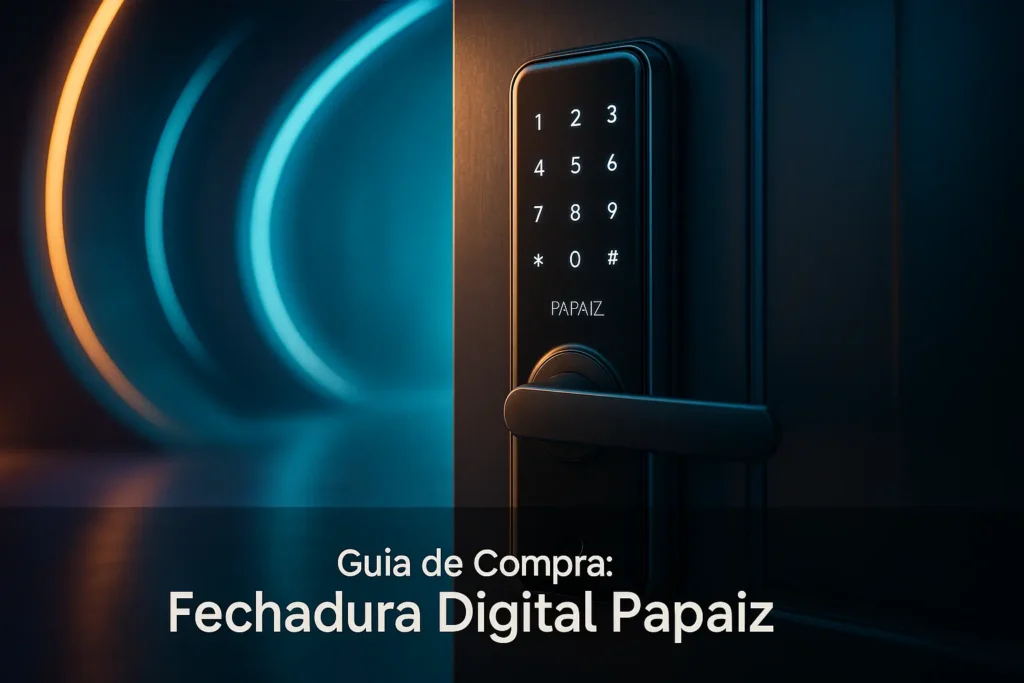 5 Melhores Fechaduras Digitais Papaiz com Mais Segurança e Avaliação