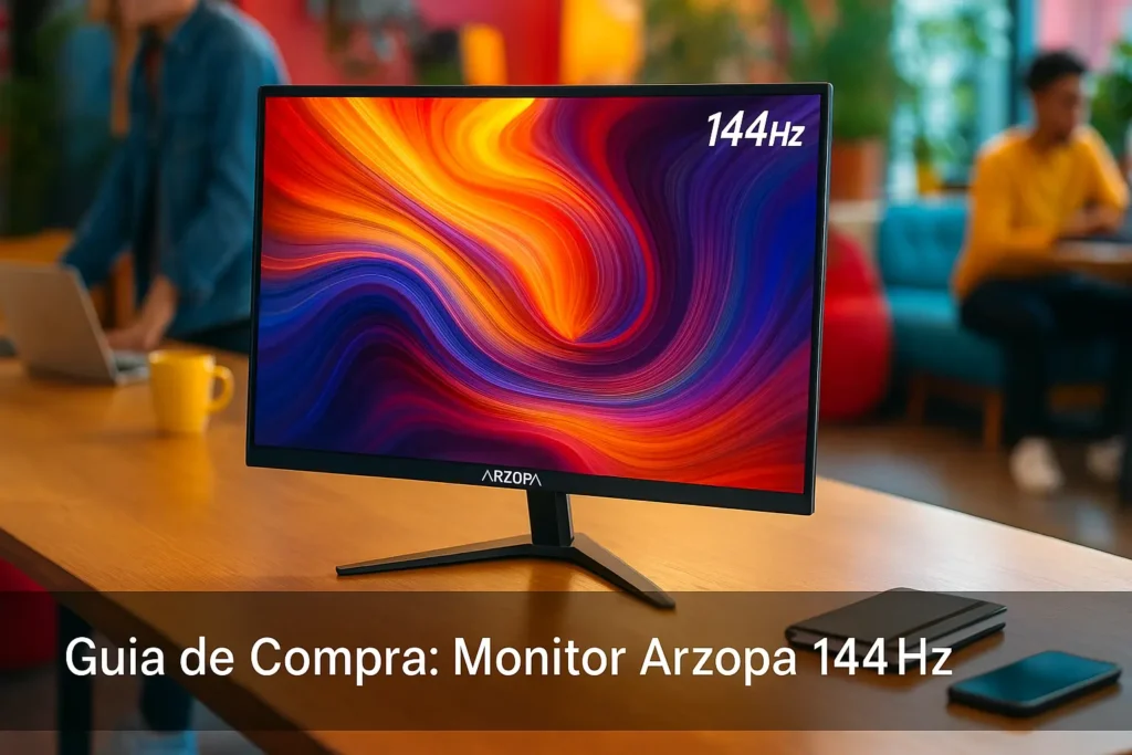 Guia de Compra: 5 Melhores Monitor Arzopa 144Hz para Jogar e Trabalhar
