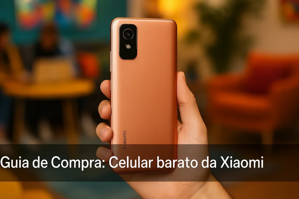 5 Melhores Celulares Baratos da Xiaomi em 2025