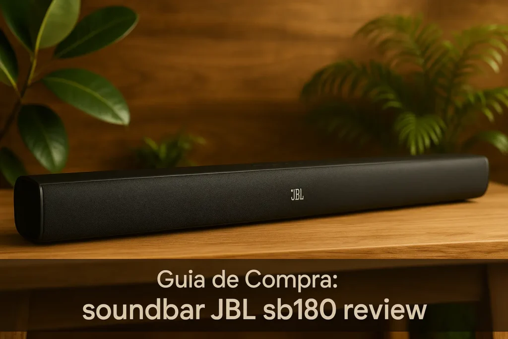 5 Melhores Soundbars JBL: Review Completo do SB180 e Rivais