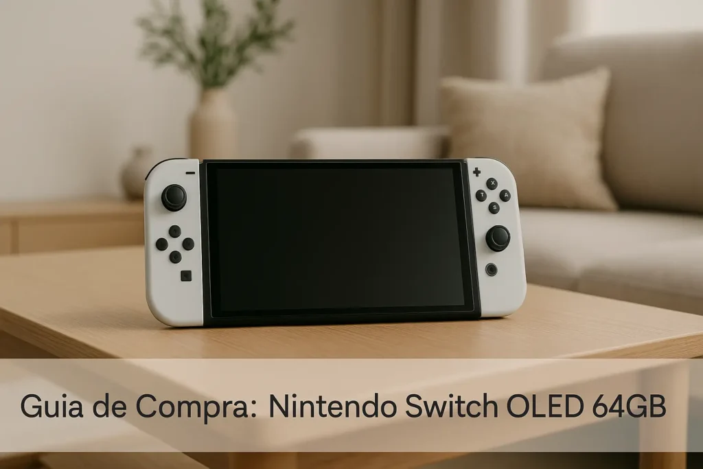 Guia de Compra: 5 Melhores Nintendo Switch OLED 64GB