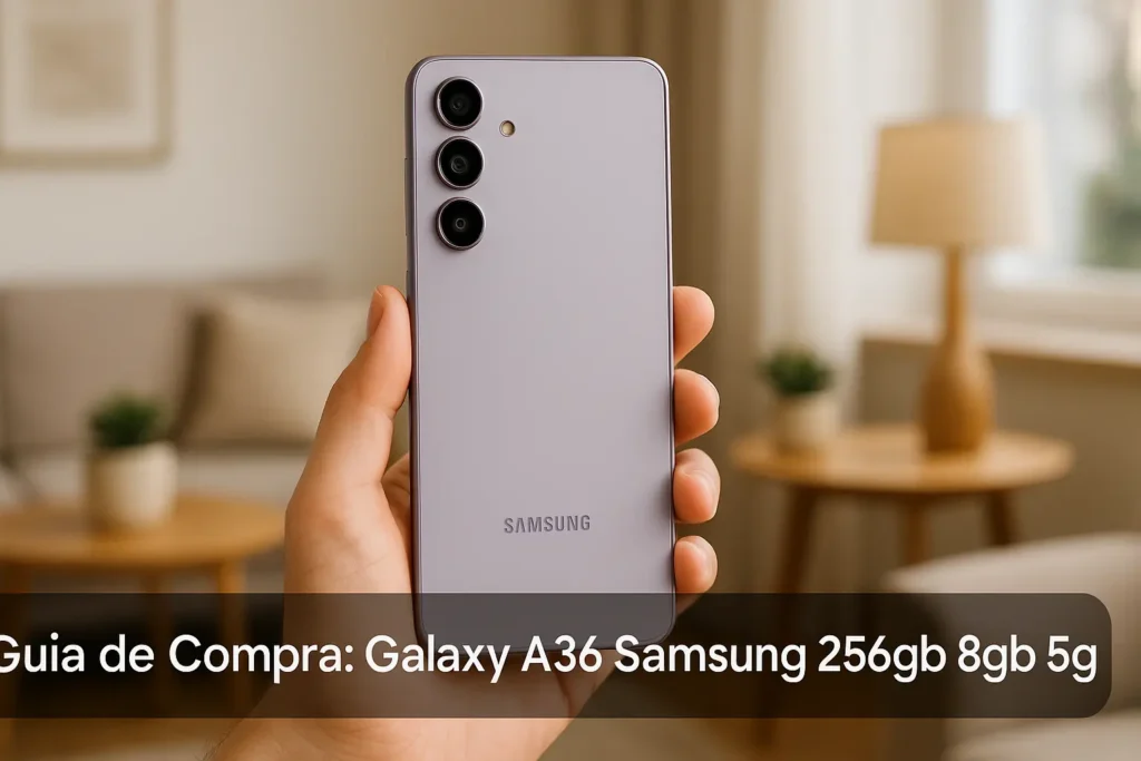 5 Melhores Celulares A36 Samsung 256GB 8GB 5G para Comprar