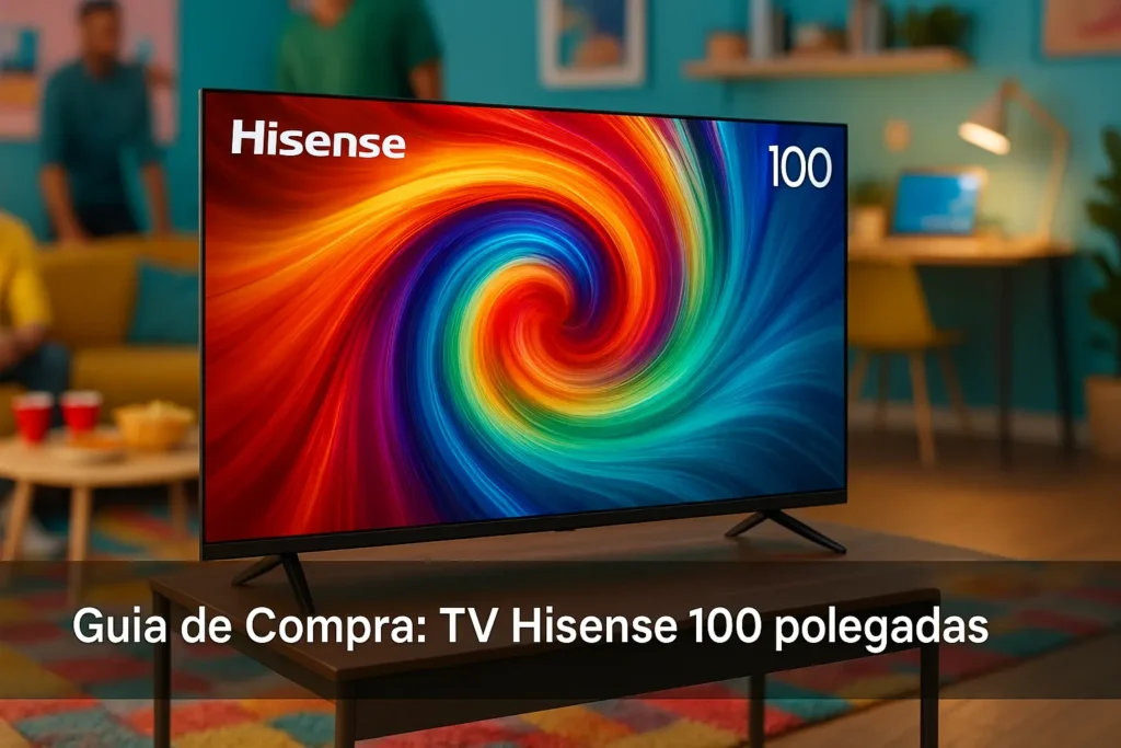 5 Melhores TV Hisense 100 polegadas com Custo-Benefício Imbatível
