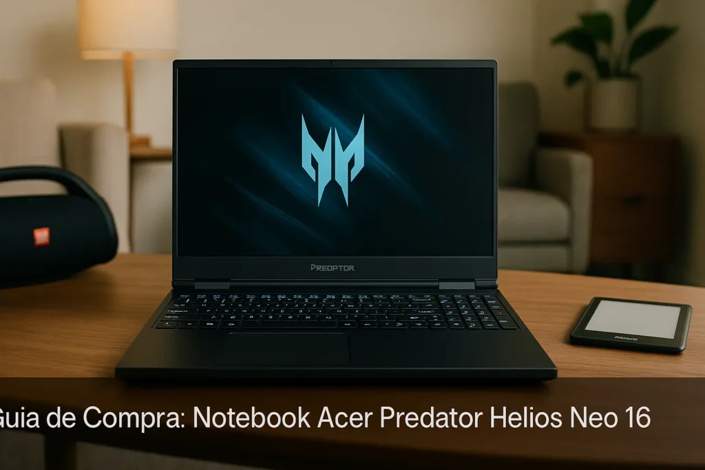 5 Notebook Acer Predator Helios Neo 16 16GB Disponíveis em Estoque Nacional