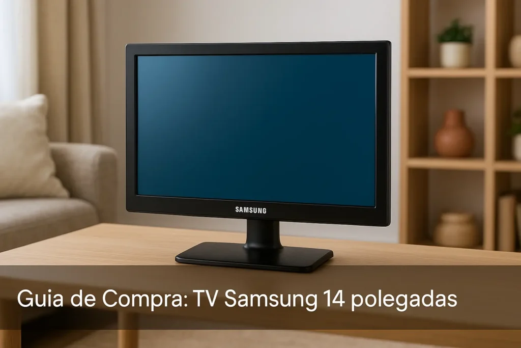 5 Melhores TV Samsung 14 polegadas com Garantia e Suporte no Brasil