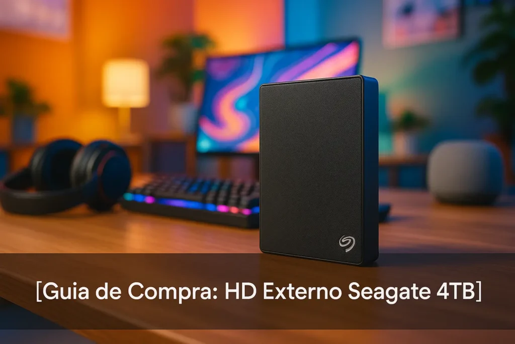 5 Melhores HD Externo 4 TB para Quem Busca Segurança