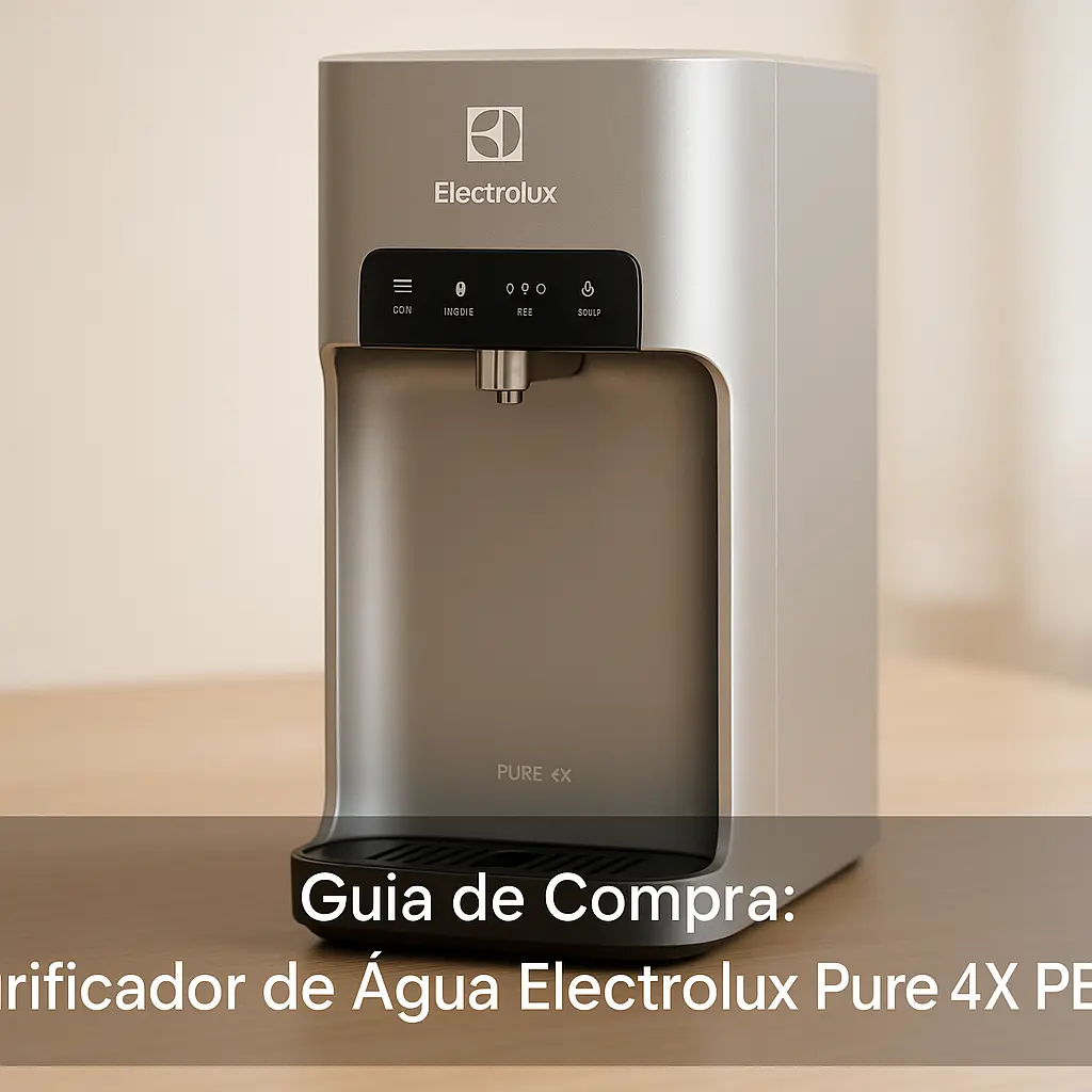 5 Purificadores de Água Electrolux Pure 4X PE12G Disponíveis em Estoque Nacional Agora