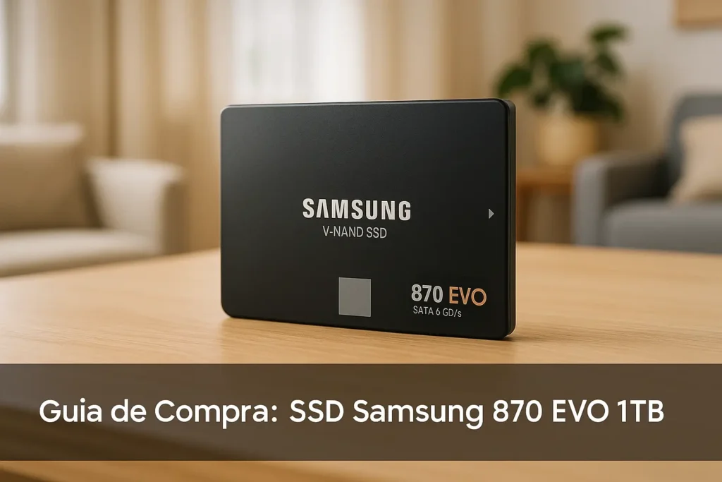 Top 5 SSD Samsung 870 EVO 1TB Rápidos e Confiáveis