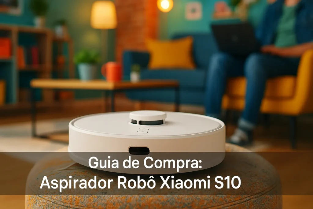 5 Aspiradores Robô Xiaomi S10 com Sucção Turbo e Navegação Inteligente