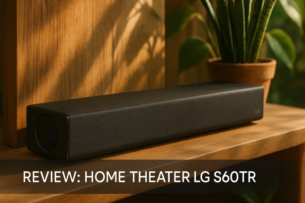 LG S60TR: imersão sonora com praticidade