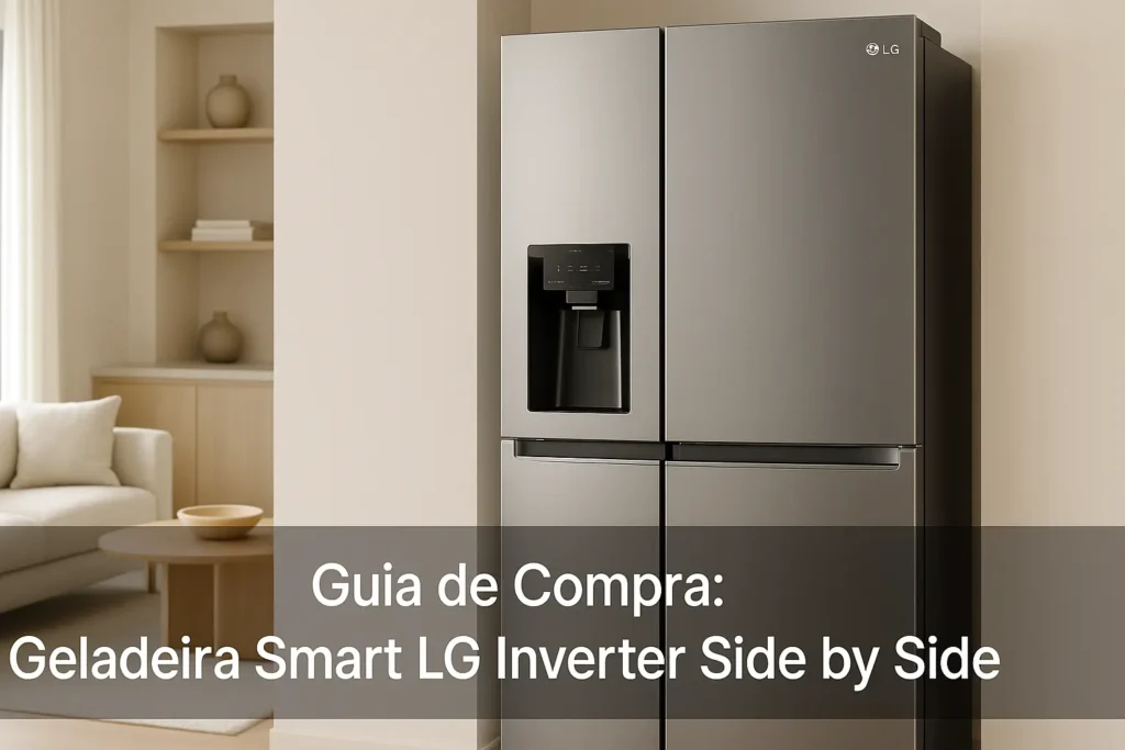 Guia de Compra: 5 Geladeira Smart LG Inverter Side by Side com Nota Máxima