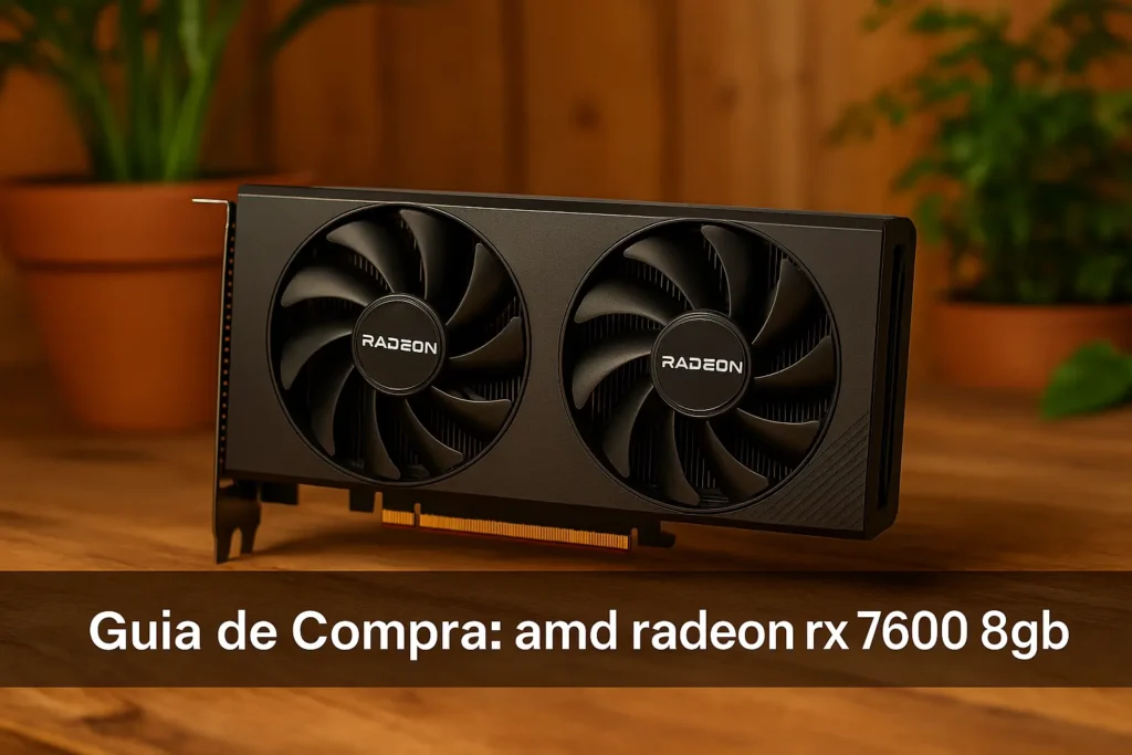 4 Melhores AMD Radeon RX 7600 8GB com Entrega Rápida 2025