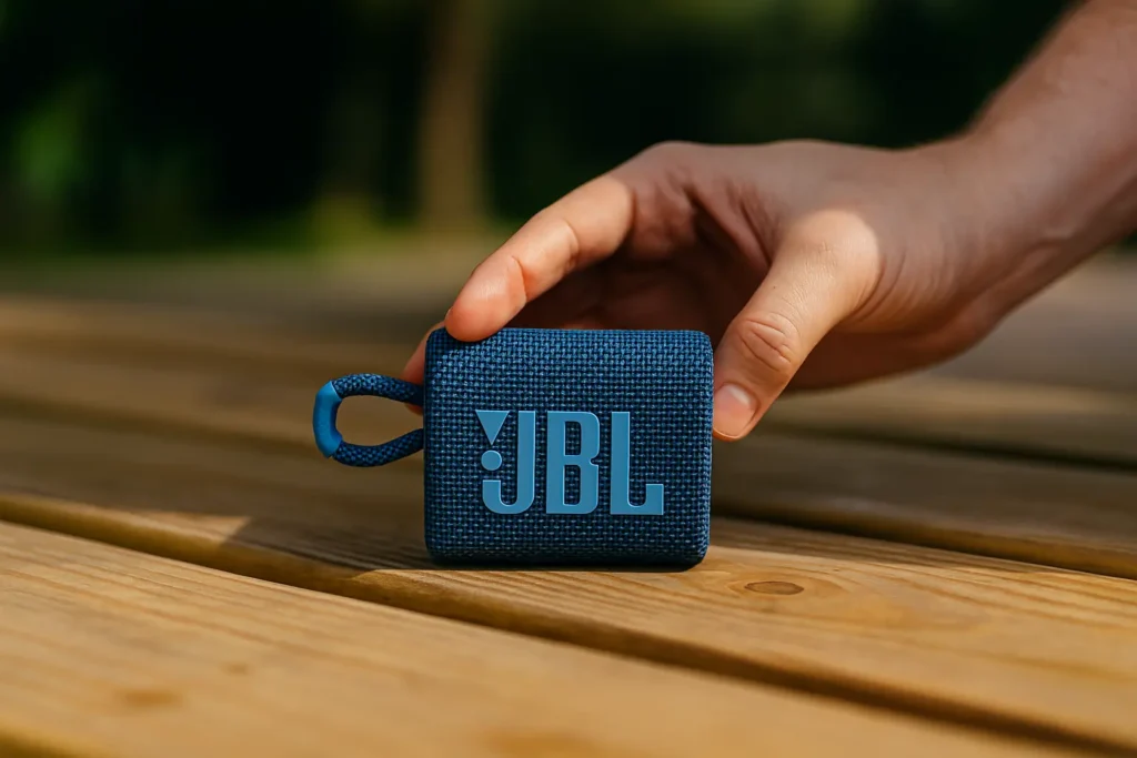 Foto real do JBL Go 3