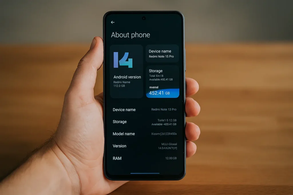 Foto Real do Redmi Note 13 Pro 5G