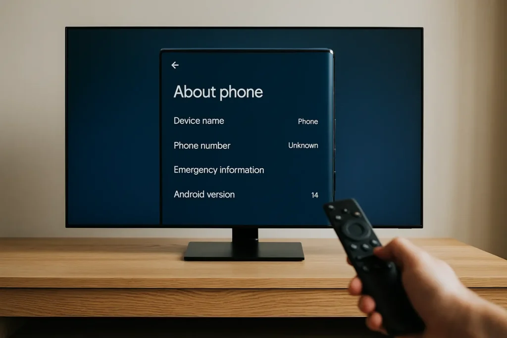 Foto real do Samsung Smart TV 75