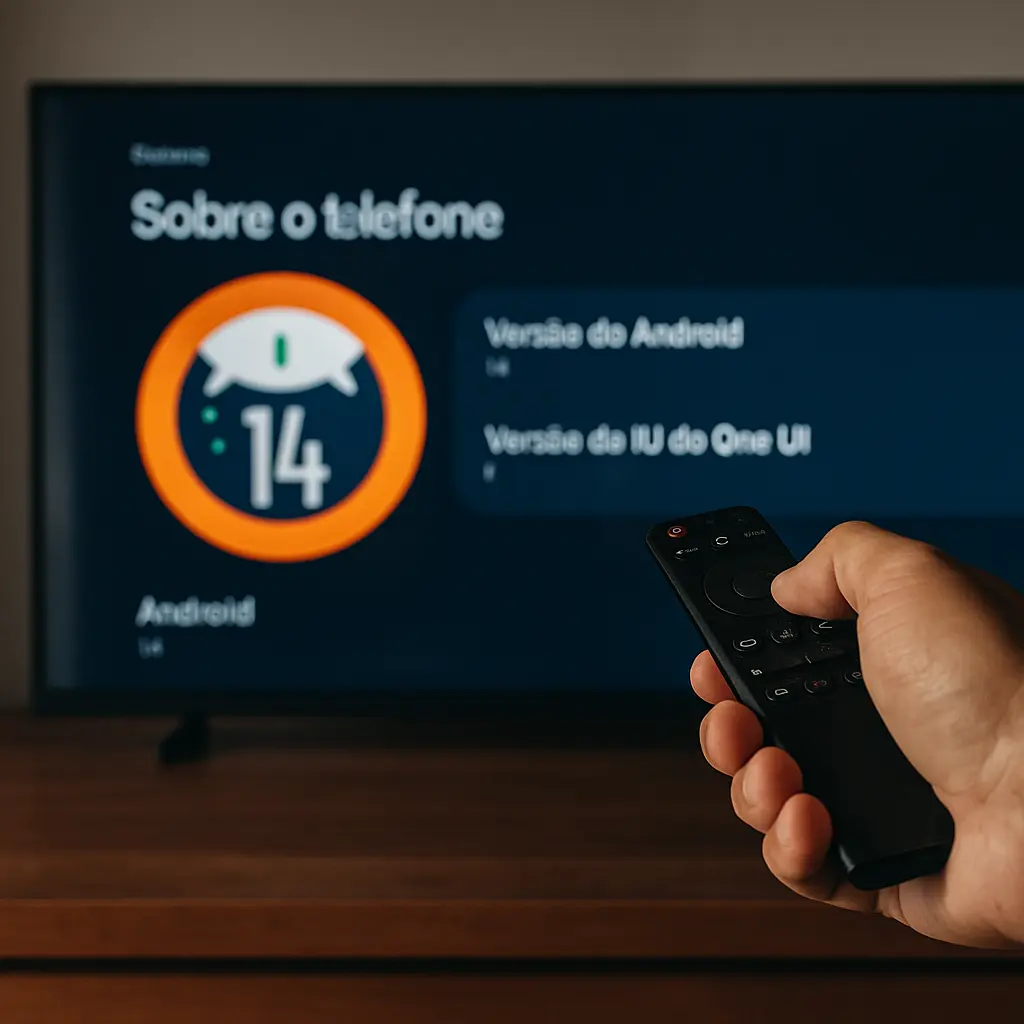 Foto real do Samsung Smart TV QLED