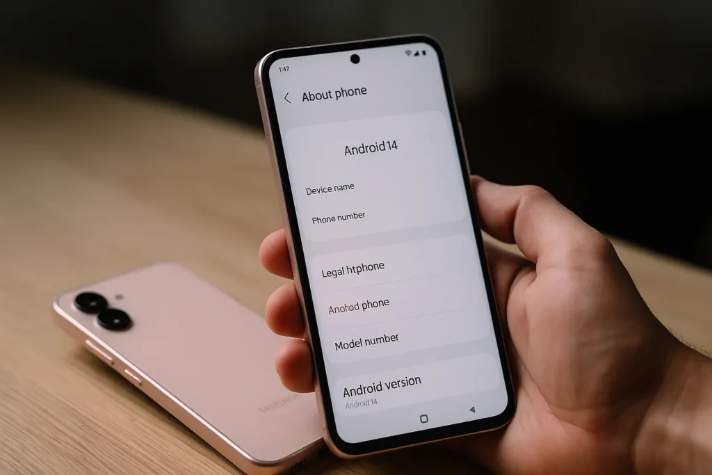 Smartphone Samsung Galaxy A56