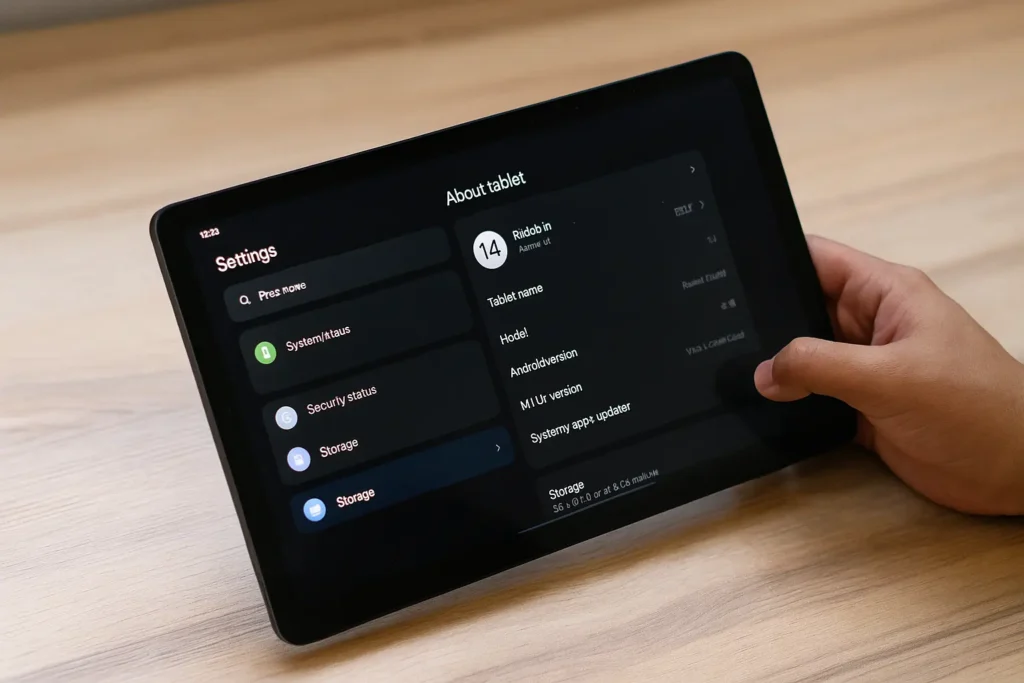 Foto real do Xiaomi Redmi Pad Pro