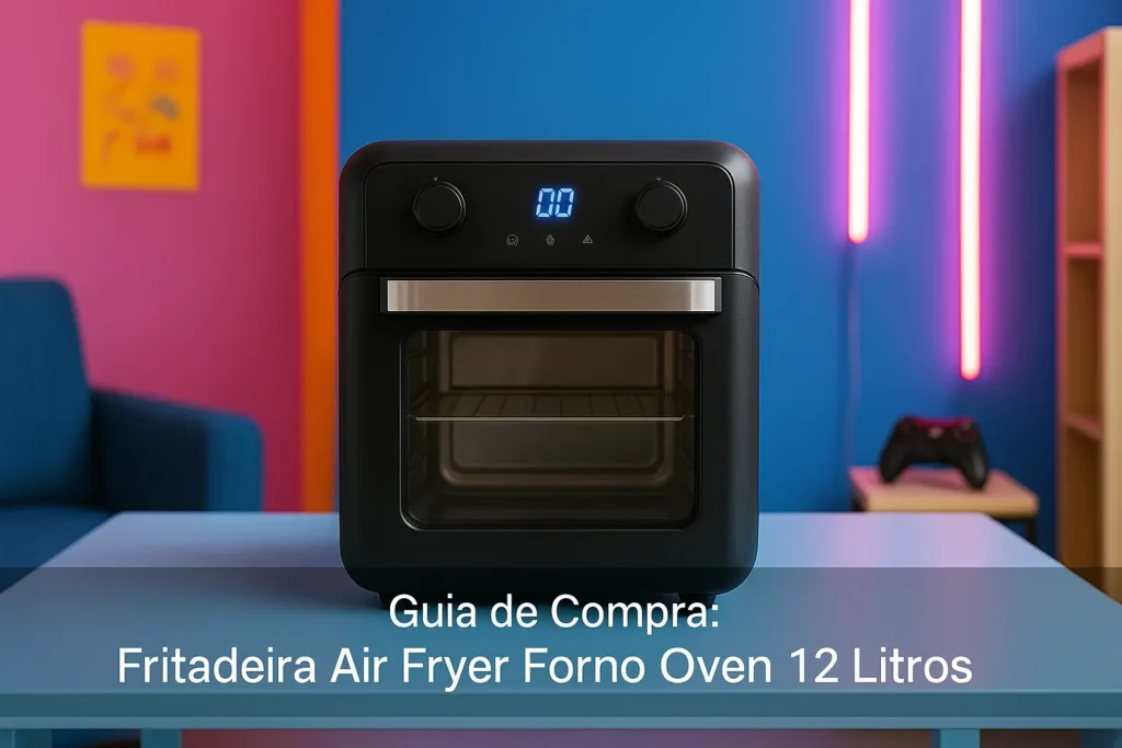melhor Fritadeira Air Fryer Forno Oven 12 Litros