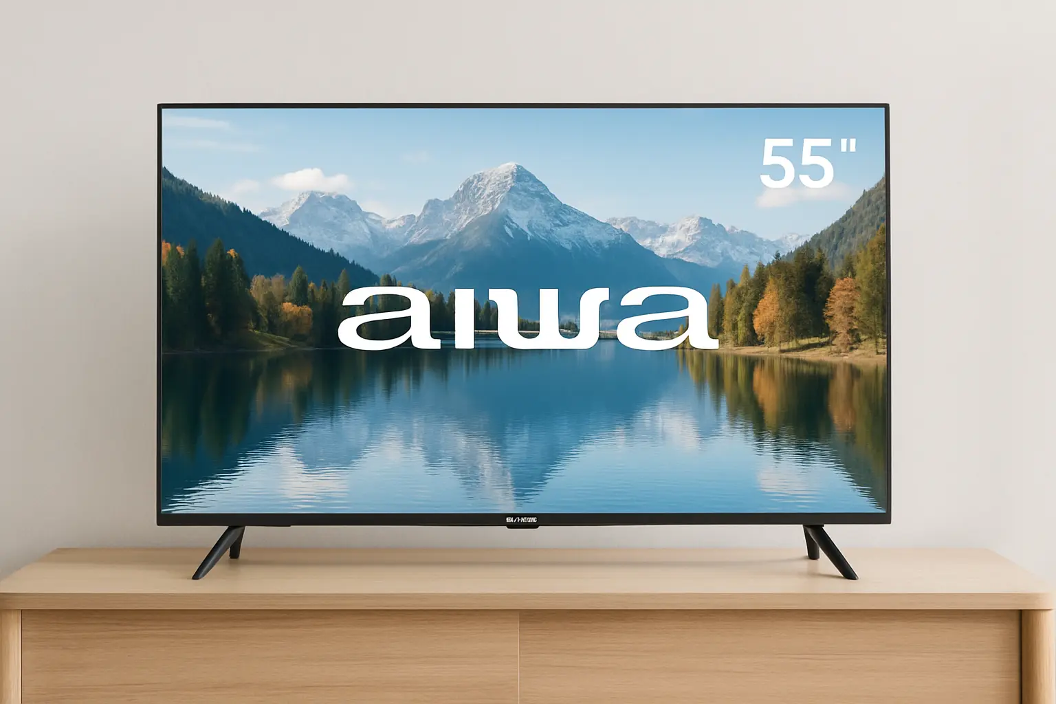 Custo‑benefício: 6 smart TV Aiwa 55 polegadas por menos de R$ 3.300