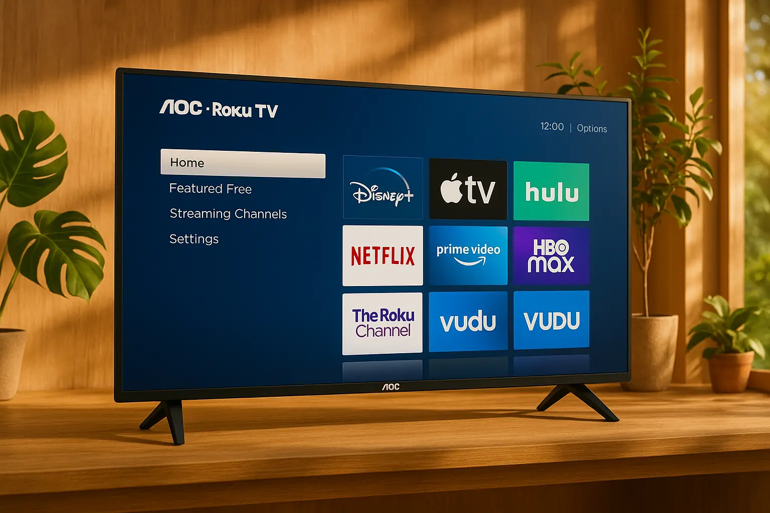 Smart TV AOC Roku baratos e bons mais vendidos no Brasil