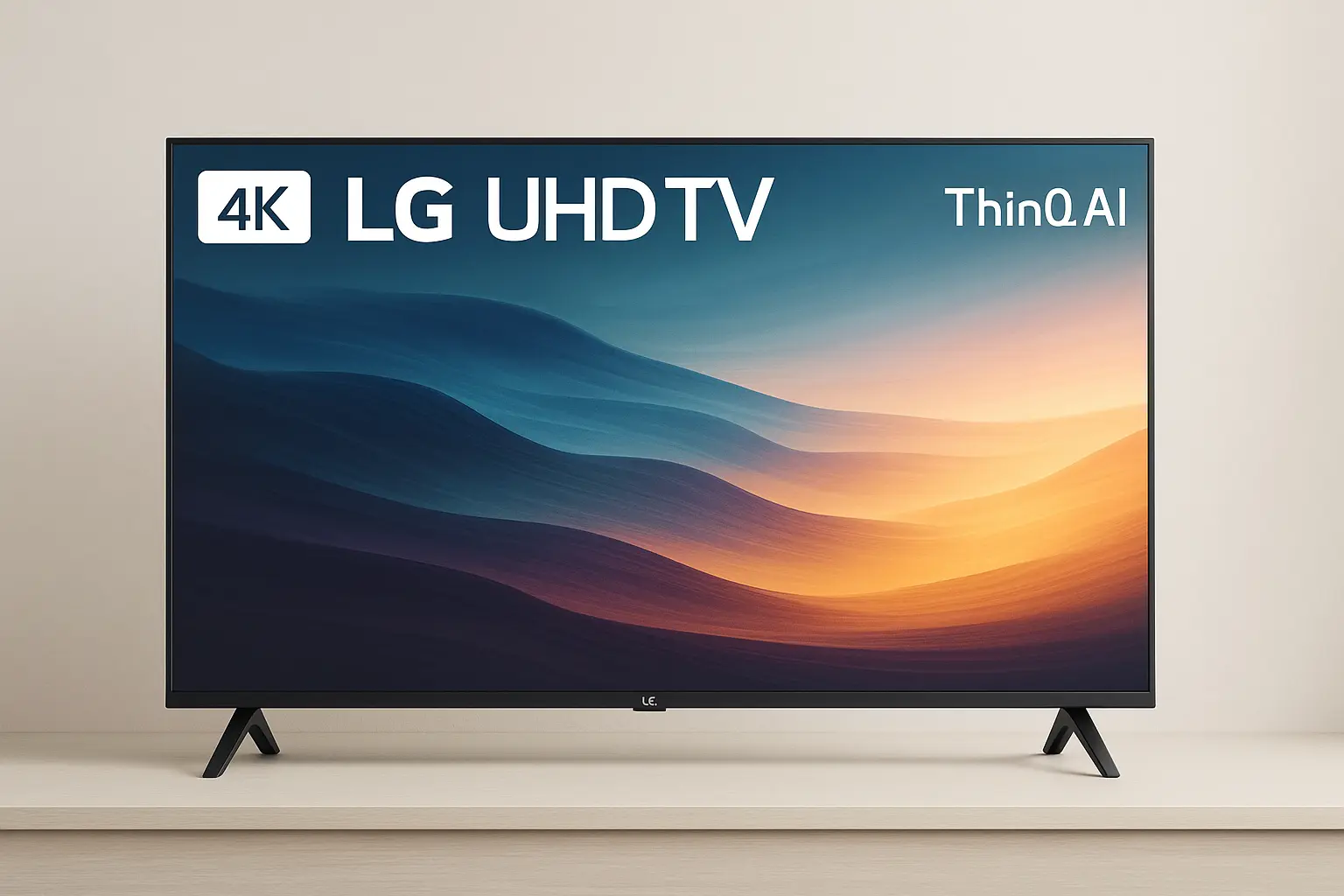 Melhor smart TV 55 4K LG UHD ThinQ AI com Alexa integrada