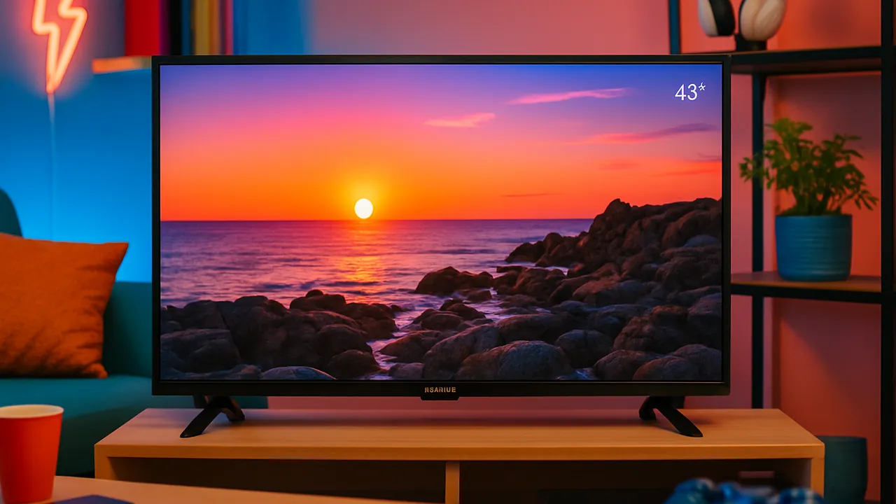 TV Aiwa de 43 barata e confiável para qualquer bolso