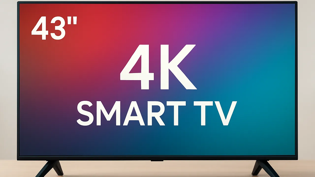 Melhor Smart TV 43 polegadas 4K da Samsung com IA integrada