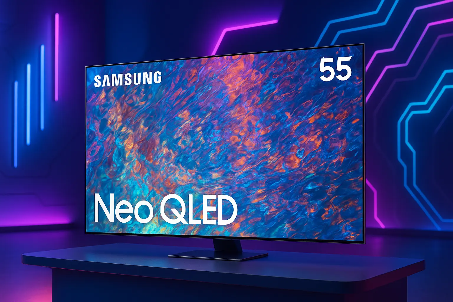 6 smart TVs NEO QLED 55 Samsung 4K HDR por menos de R$4.100 — promoção por tempo limitado