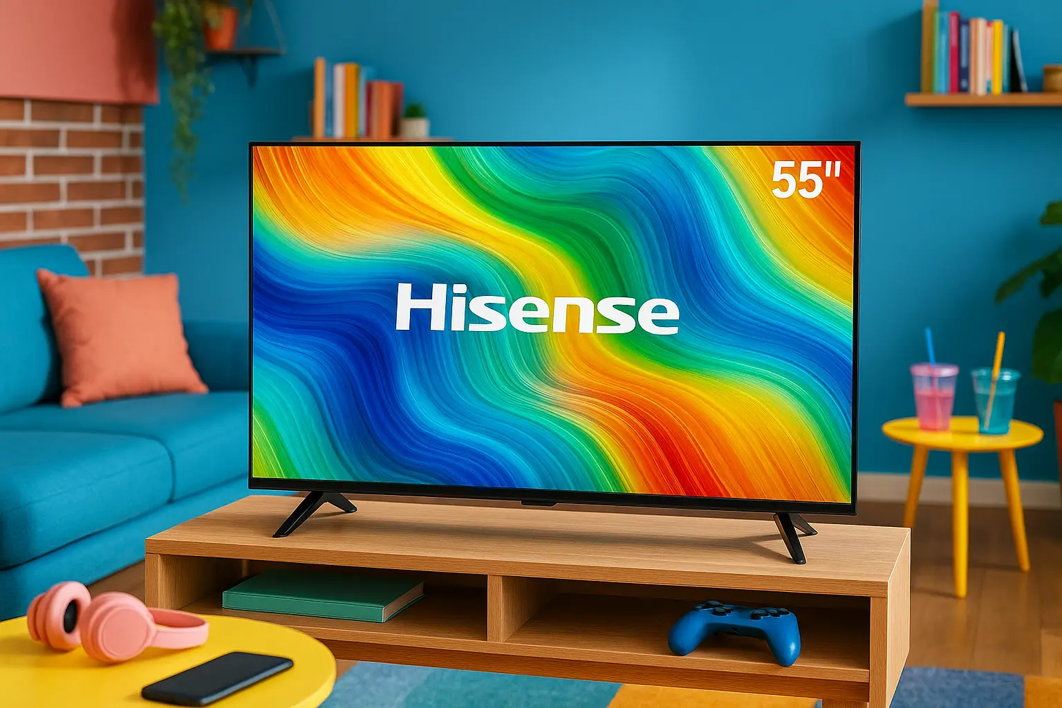 Custo-benefício: 6 TV Hisense 55 por menos de R$ 5.500