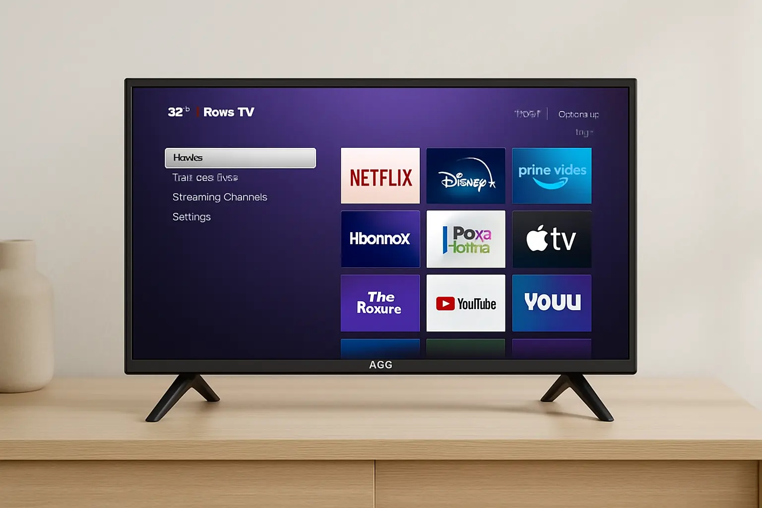 TV 32 polegadas AOC Roku barato