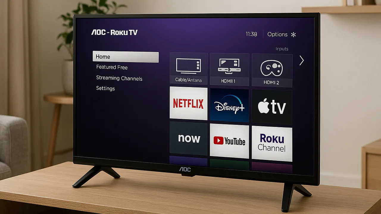 Guia de Compra: 5 Melhores TV 32 polegadas AOC Roku para 2025