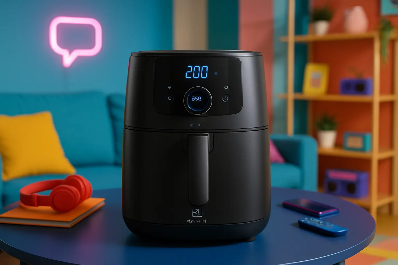 6 Air Fryer Electrolux 6 litros com nota máxima dos usuários