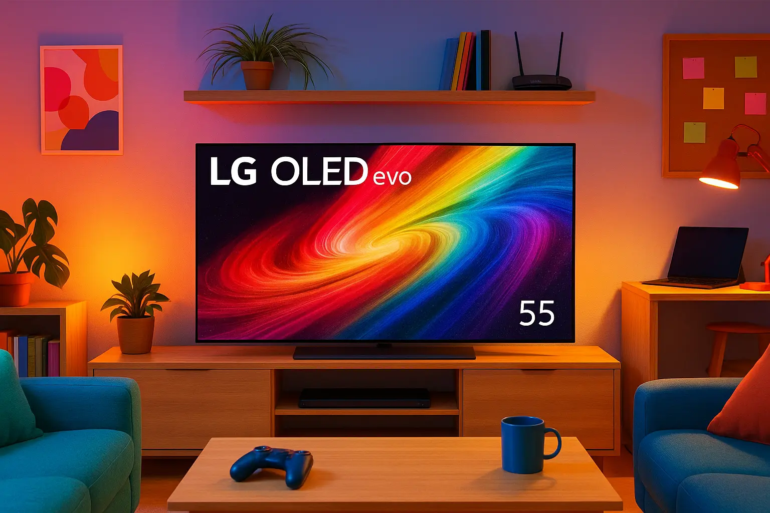 Melhor TV LG OLED EVO C2 55 custo benefício