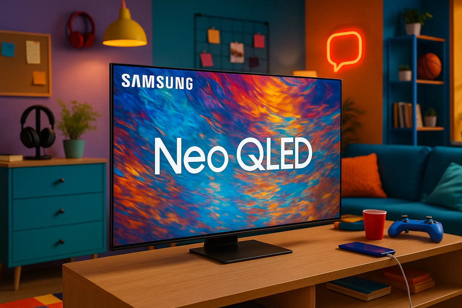 Samsung Smart Gaming TV 43 polegadas Neo QLED 4K barato