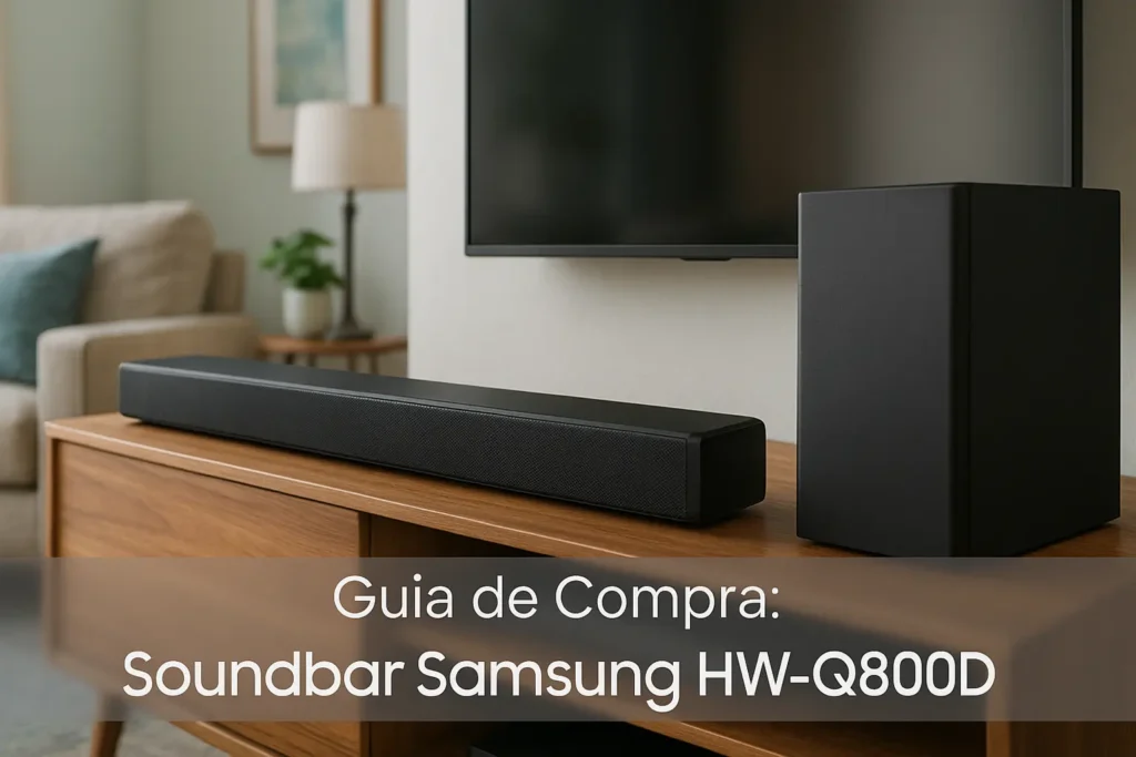 5 Melhores Soundbars Samsung HW-Q800D para Cinema em Casa
