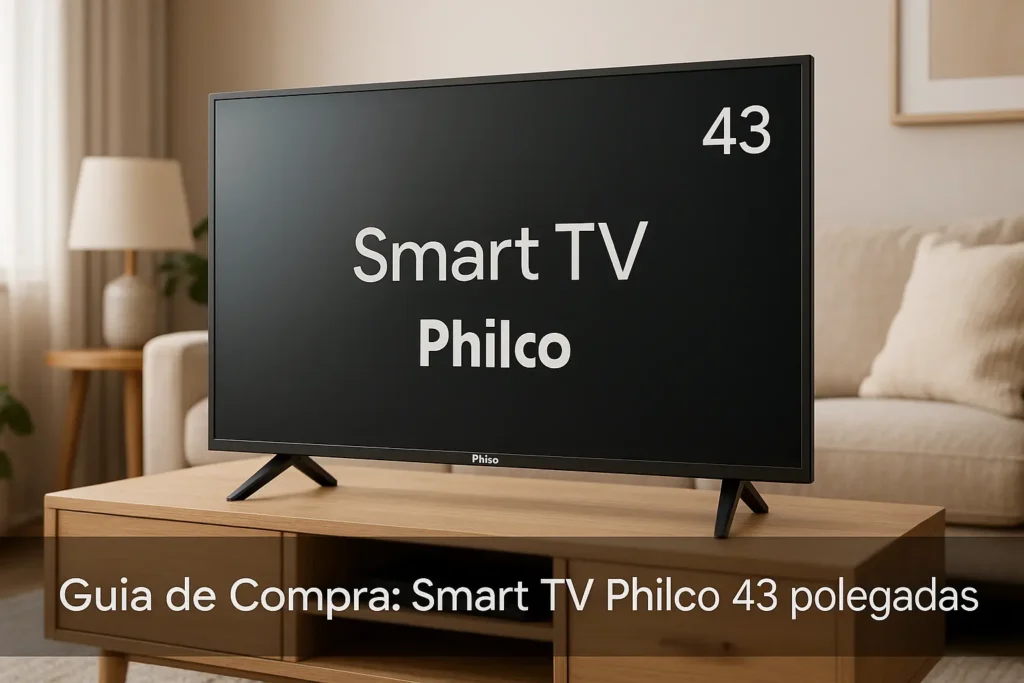 Guia de Compra: 5 Melhores Smart TV Philco 43 polegadas em 2025