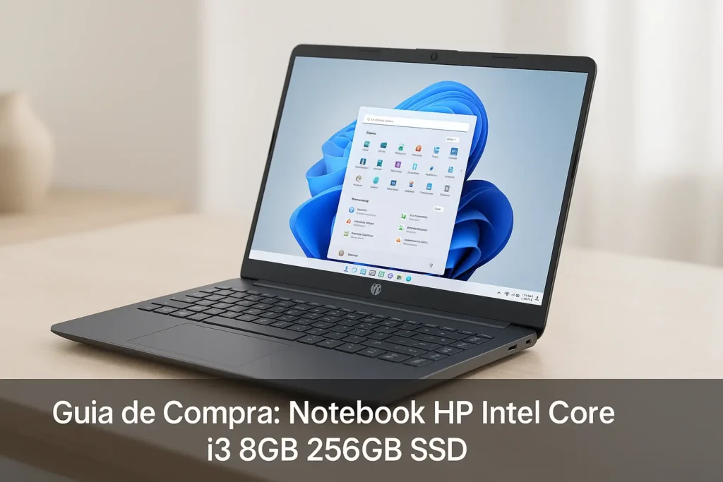 5 Melhores Notebook HP Intel Core i3 8GB 256GB SSD é Bom?