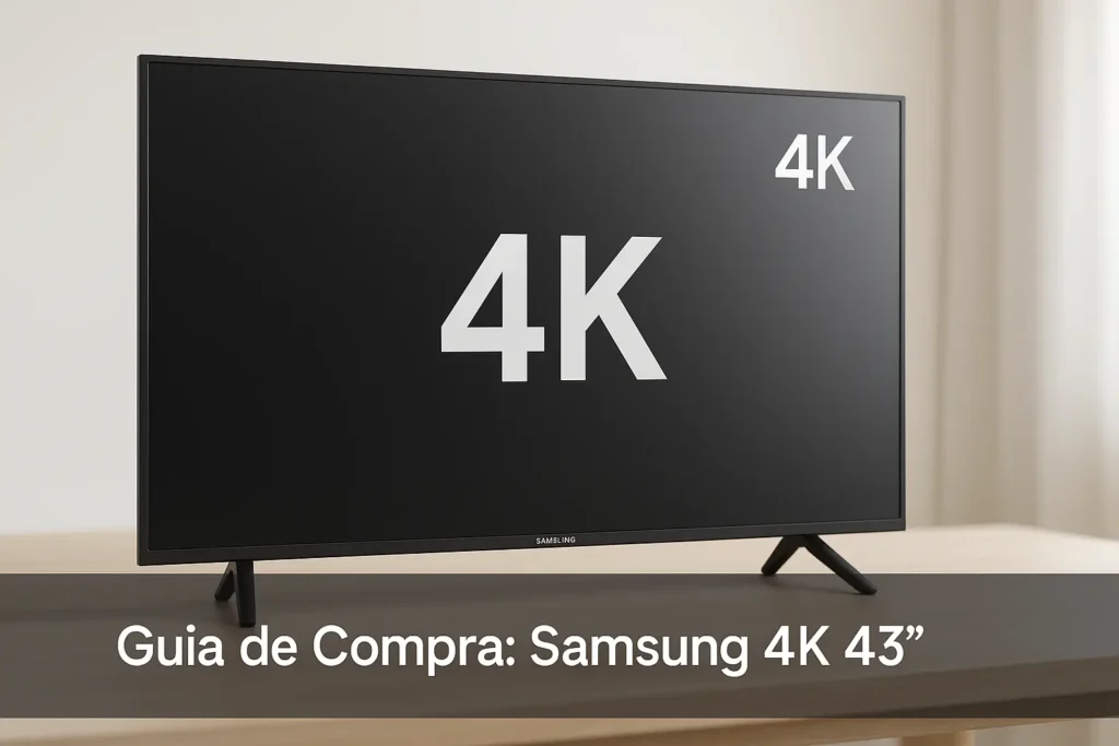 5 Melhores Samsung 4K 43" para Quem Busca Qualidade