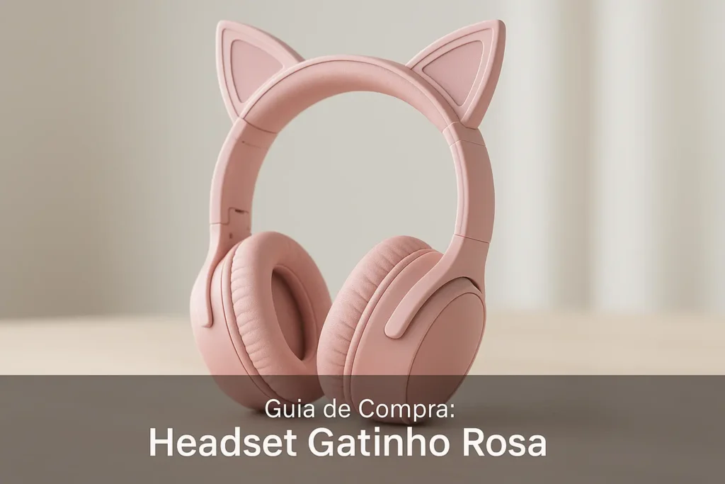 5 Melhores Headsets Gatinho Rosa com Melhor Desempenho e Avaliação