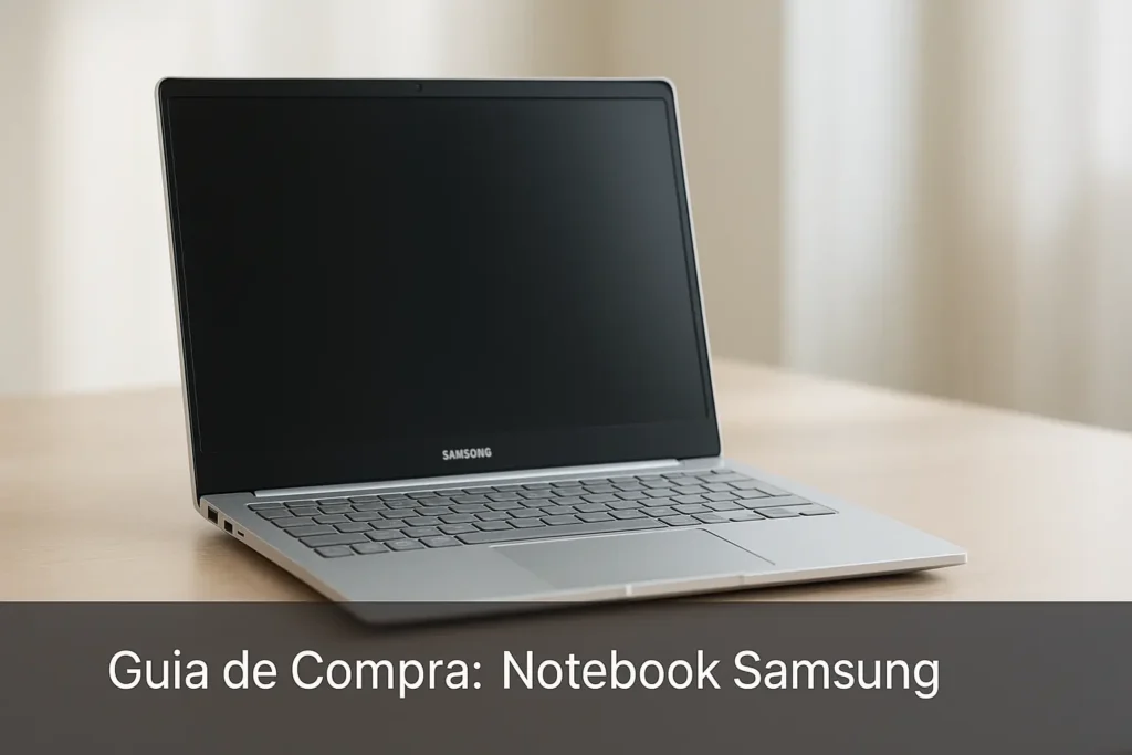5 Melhores Notebooks Samsung para 2025: Rápidos, Leves e Confiáveis