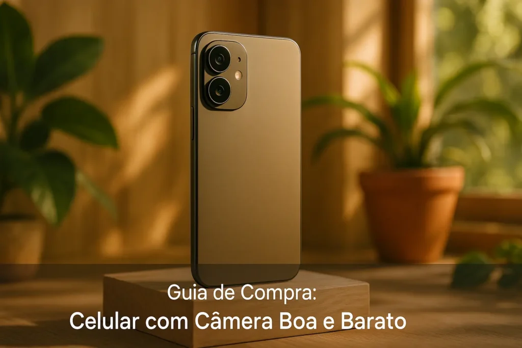 5 Melhores Celulares com Câmera Boa e Barato para Comprar em 2025