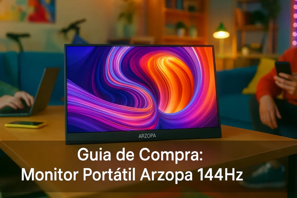 Guia de Compra: 5 Melhores Monitor Portátil Arzopa 144Hz