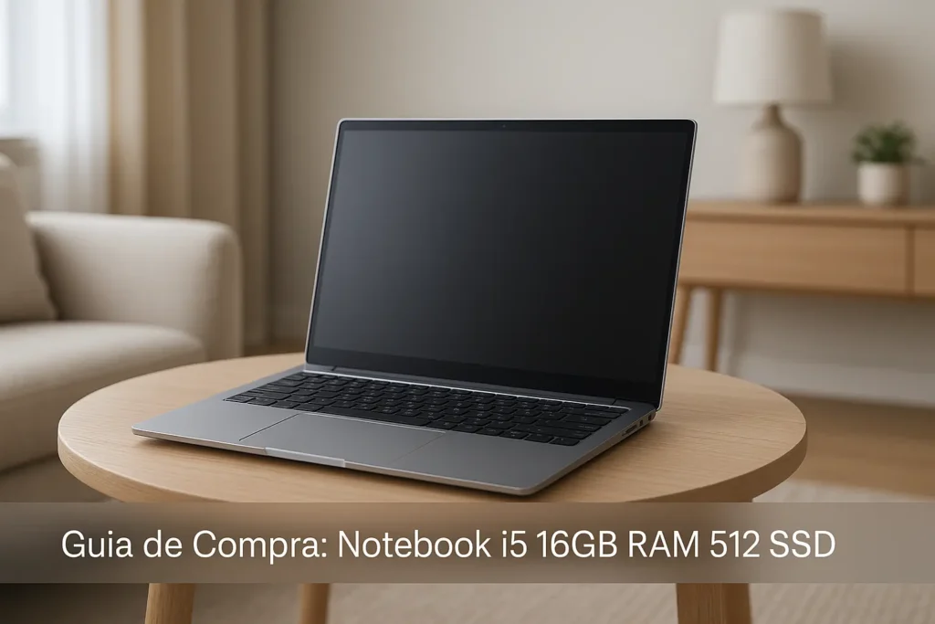 5 Melhores Notebook i5 16GB RAM 512 SSD