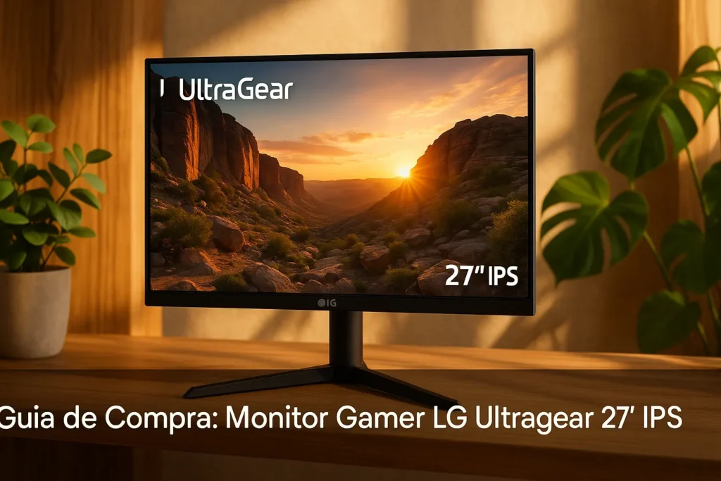 Guia de Compra: 5 Melhores Monitor Gamer LG UltraGear 27 IPS com Estoque no Brasil