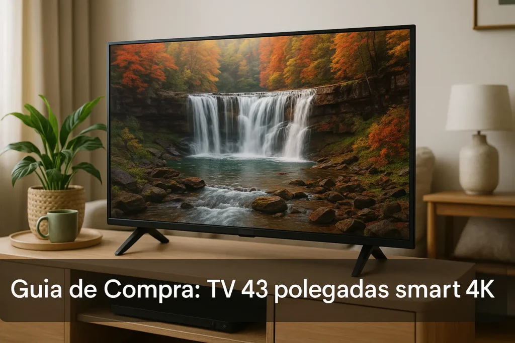 Guia de Compra: 5 Melhores TV 43 Polegadas Smart 4K