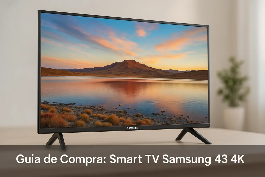 5 Melhores Smart TV Samsung 43 4K com Custo-Benefício Imbatível