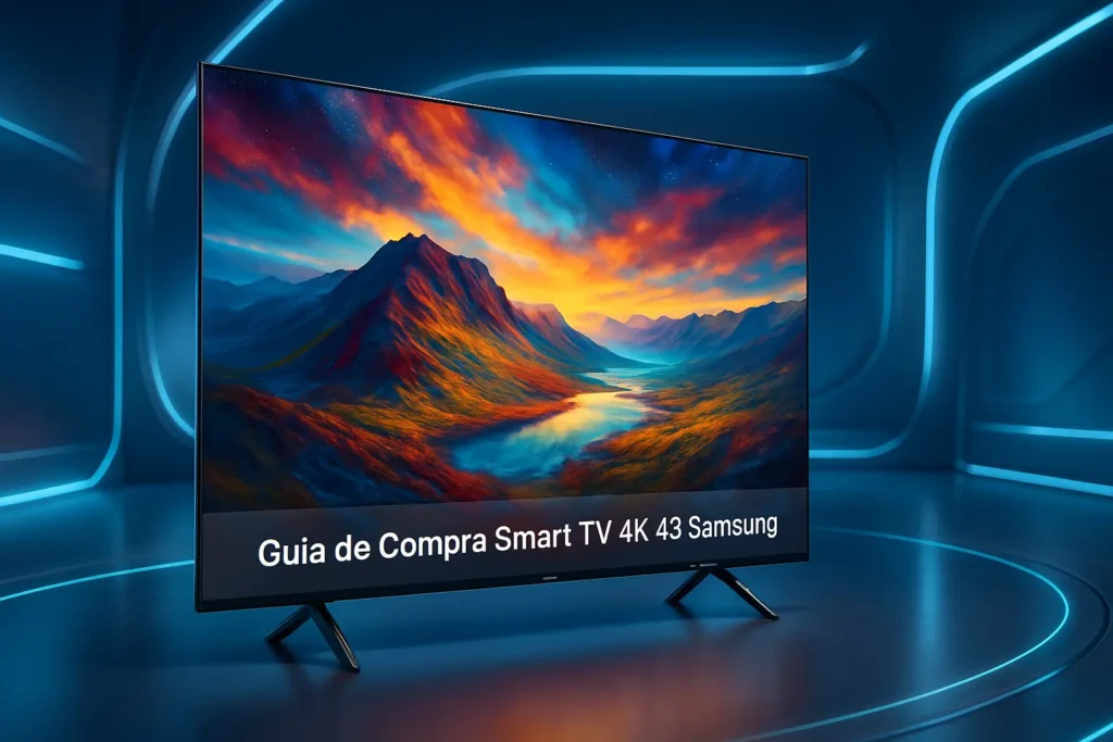 Guia de Compra: 5 Melhores Smart TV 4K 43 Samsung Segundo Nossos Testes