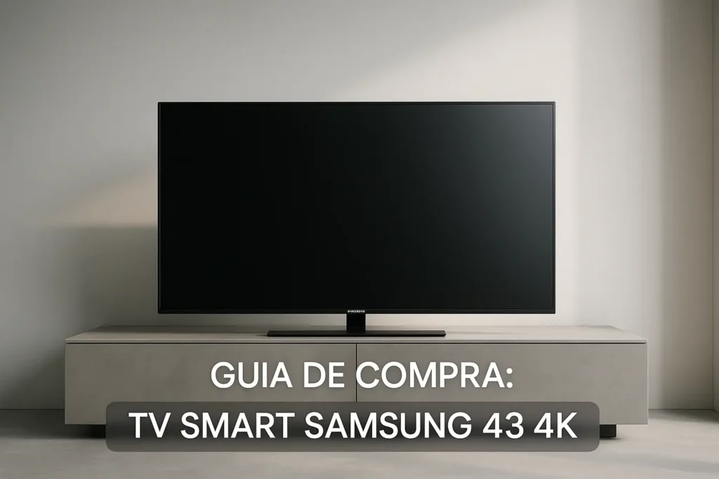 5 Melhores TV Smart Samsung 43 4K com Melhor Desempenho e Avaliação